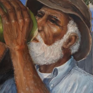 Grandpa Loves Coconut water