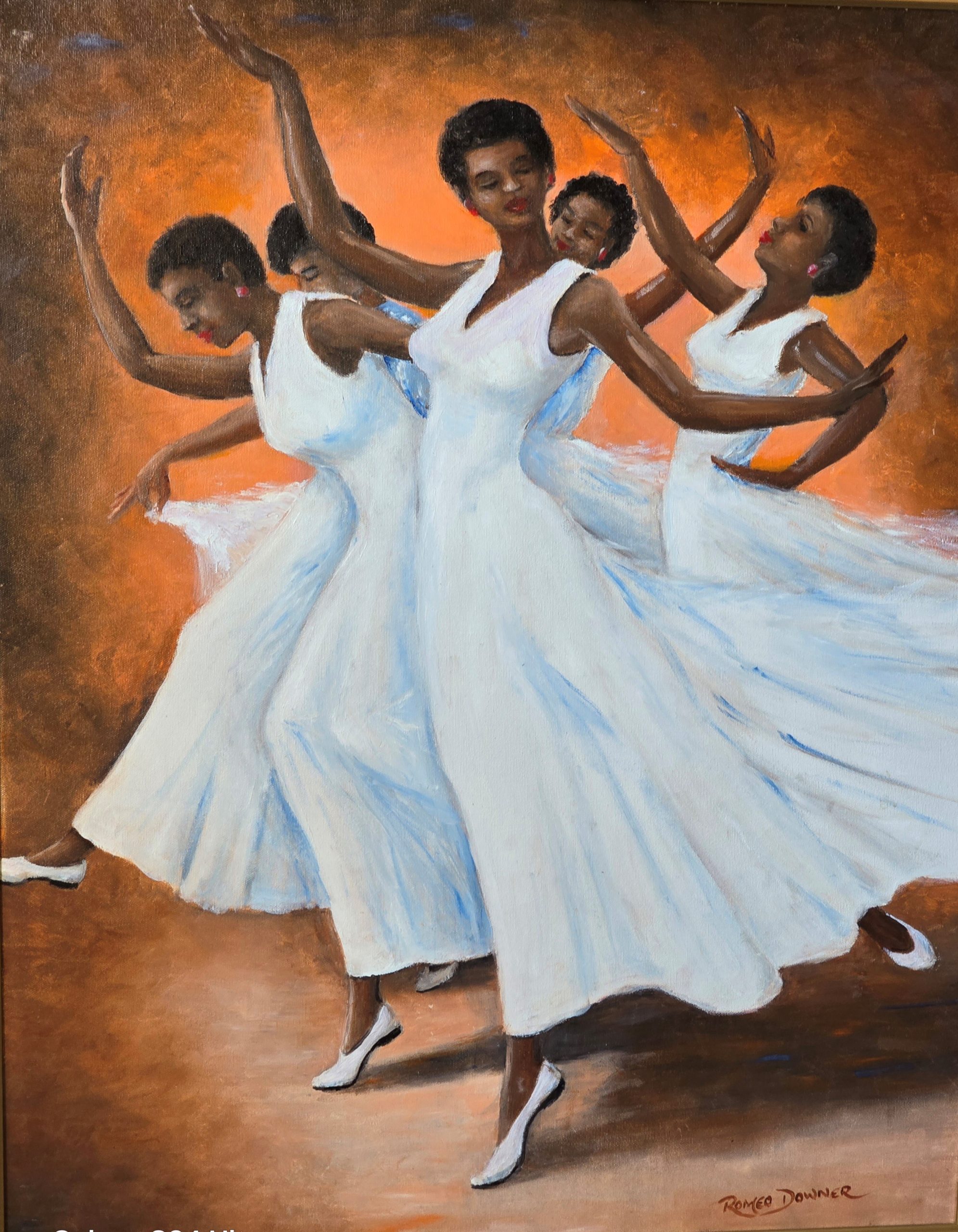 Dancing in White