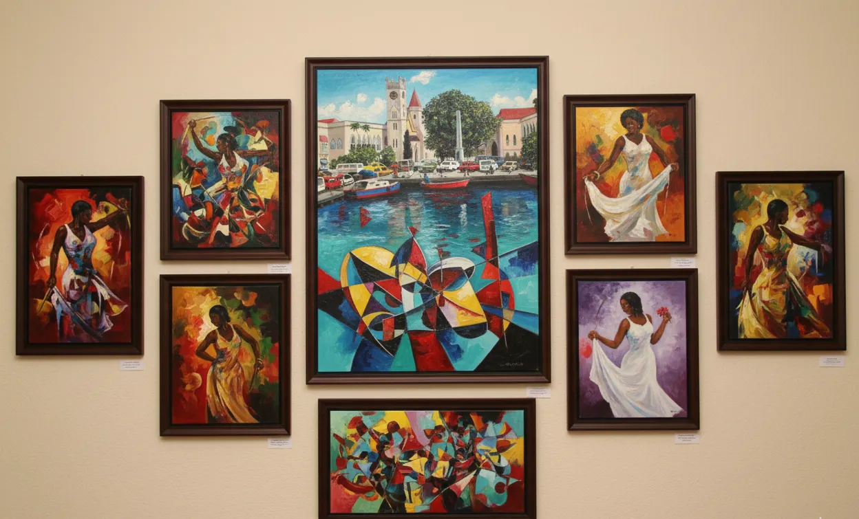 Freedom of speech painting | Abstract drawings for sale | Famous jamaican art | Barbados artwork | Barbados arts